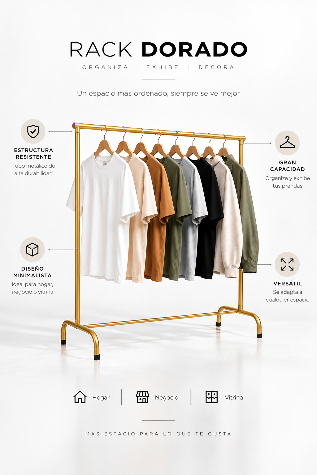Rack Dorado